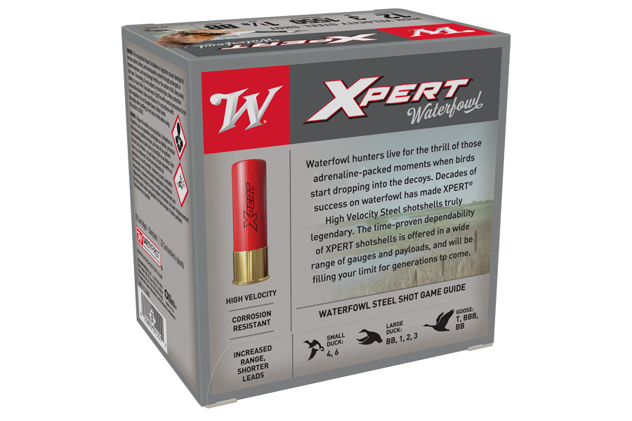 WINCHESTER AMMO Xpert 12 Gauge HVSS Hunting Ammo 25/Box